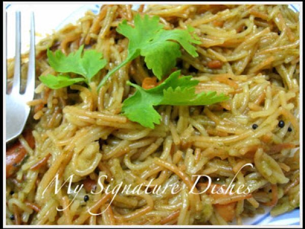 Pudina Vermicelli Pulav(Shavige Pulav)