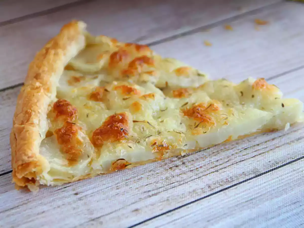 Puff pastry tart with jerusalem artichokes - photo 4