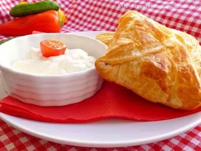 Puff pastry with minced meat