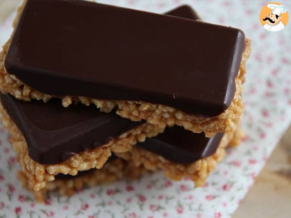 Puffed rice bars with peanut butter - photo 3