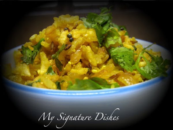 Puffed Rice Poha/Upma - Mandakki Usli