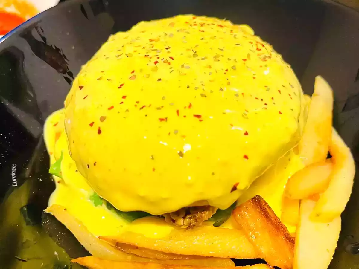 Pull me up burger