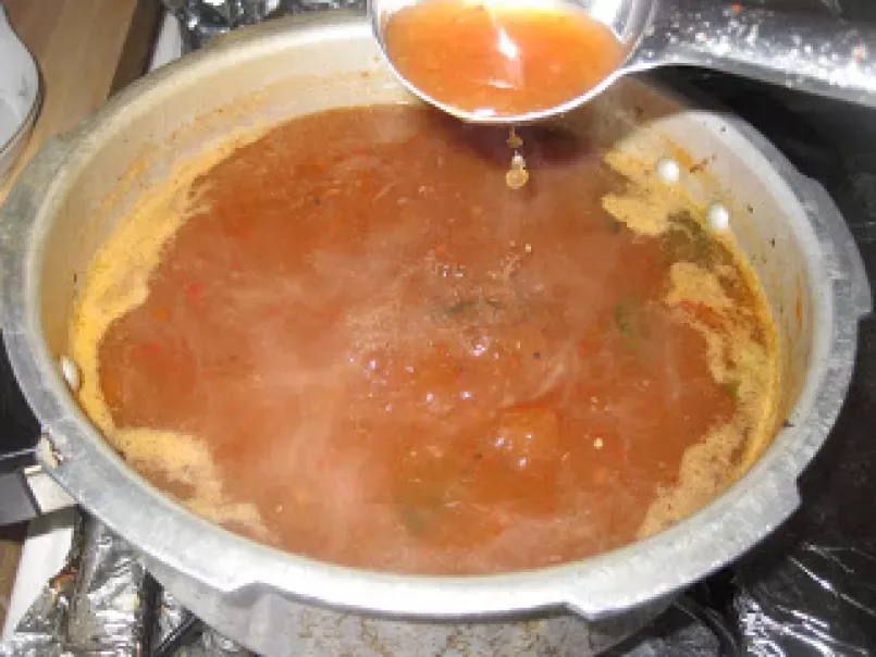Pulla Besaru/Putekalu Besaru / Urad Dal Dumplings in Masala Gravy - photo 3