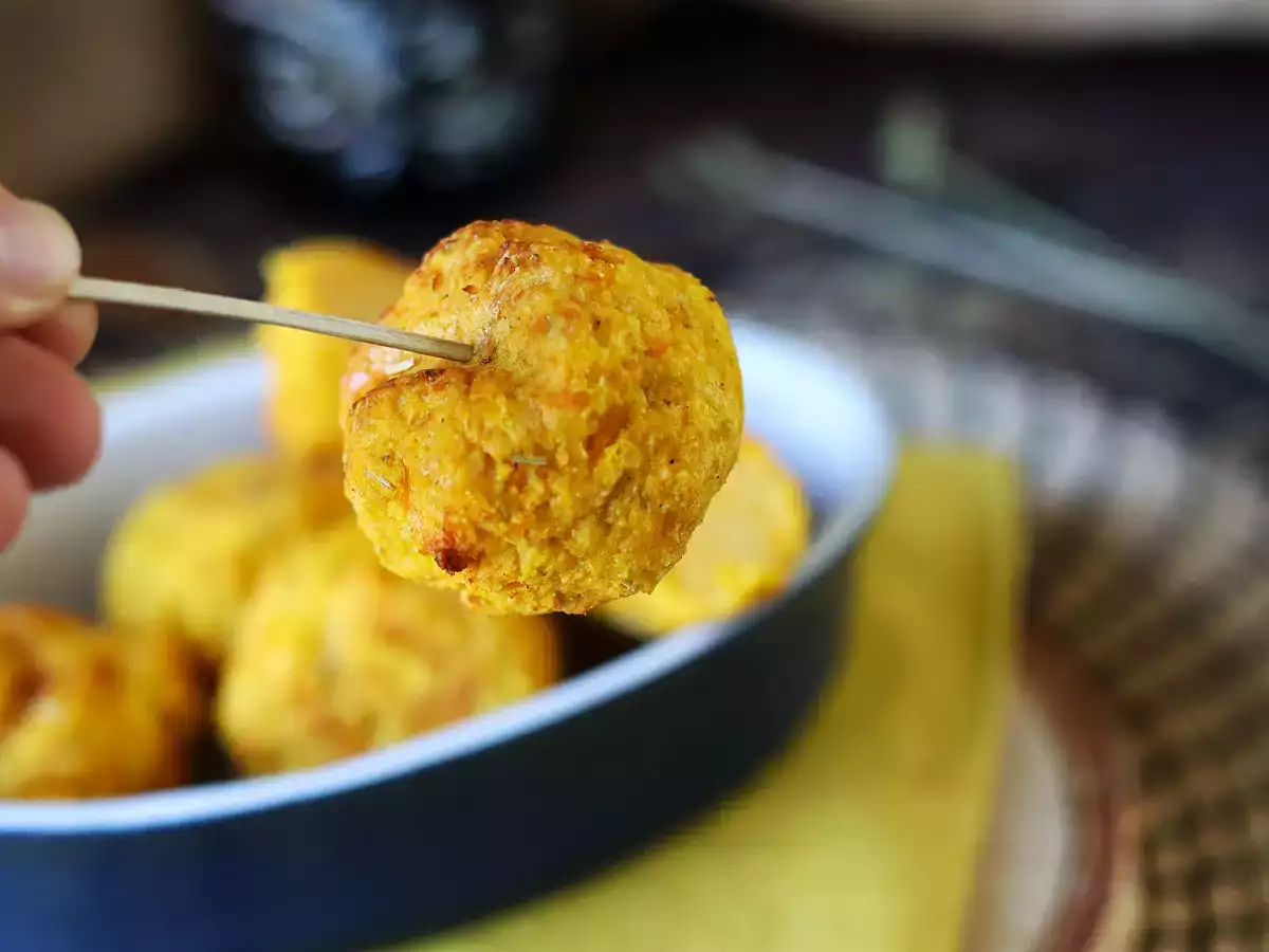 Pumpkin balls in an air fryer - photo 4