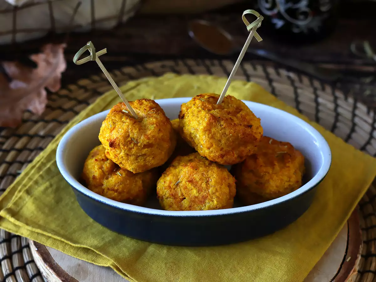 Pumpkin balls in an air fryer - photo 6