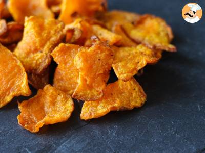 Pumpkin chips in air fryer: light and tasty - photo 4