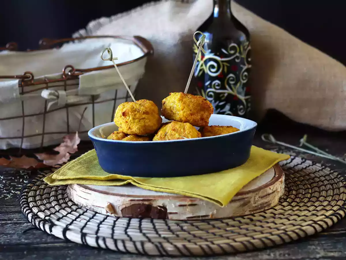 Pumpkin croquettes in airfryer - photo 2