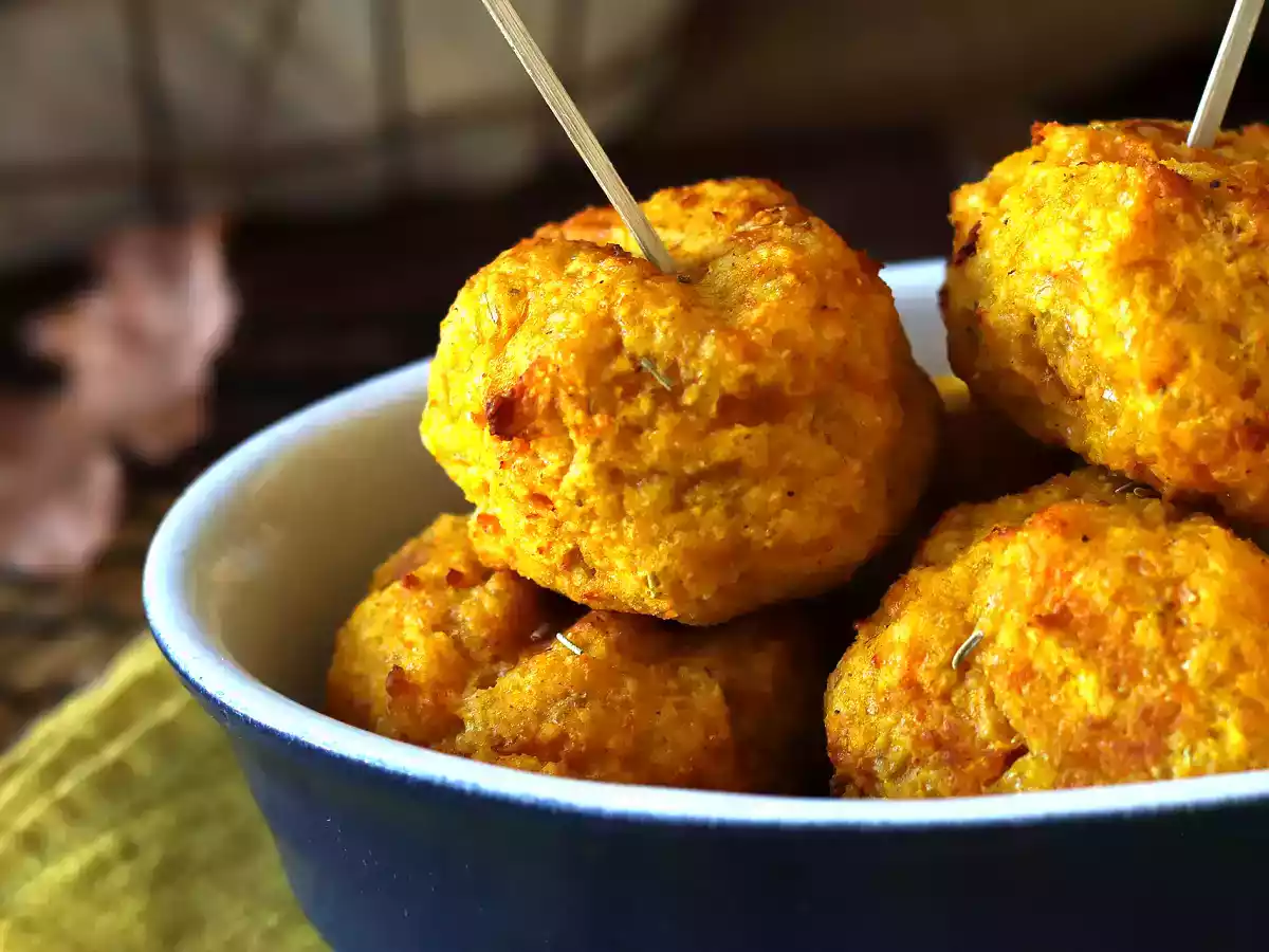 Pumpkin croquettes in airfryer - photo 3