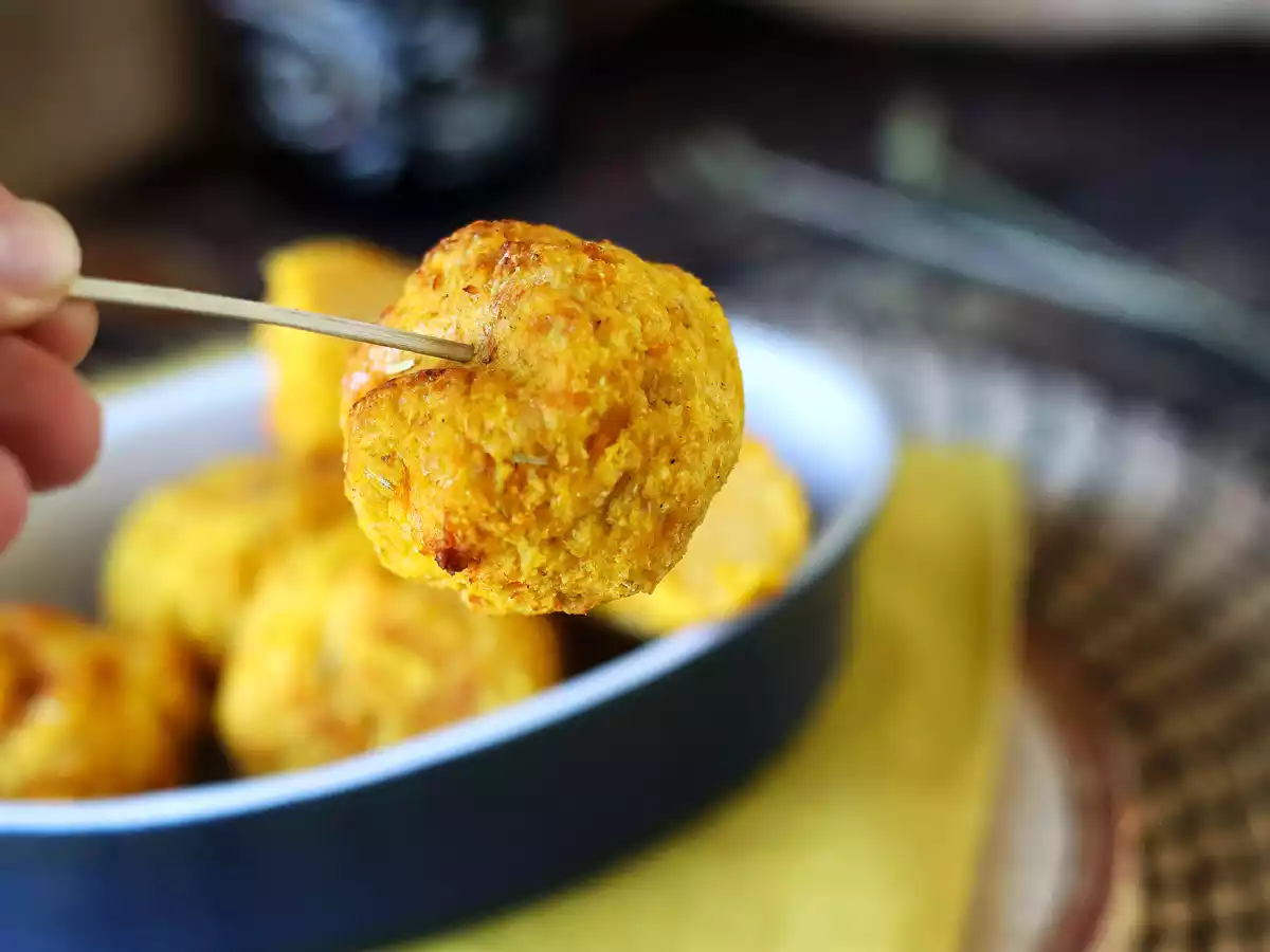 Pumpkin croquettes in airfryer - photo 4