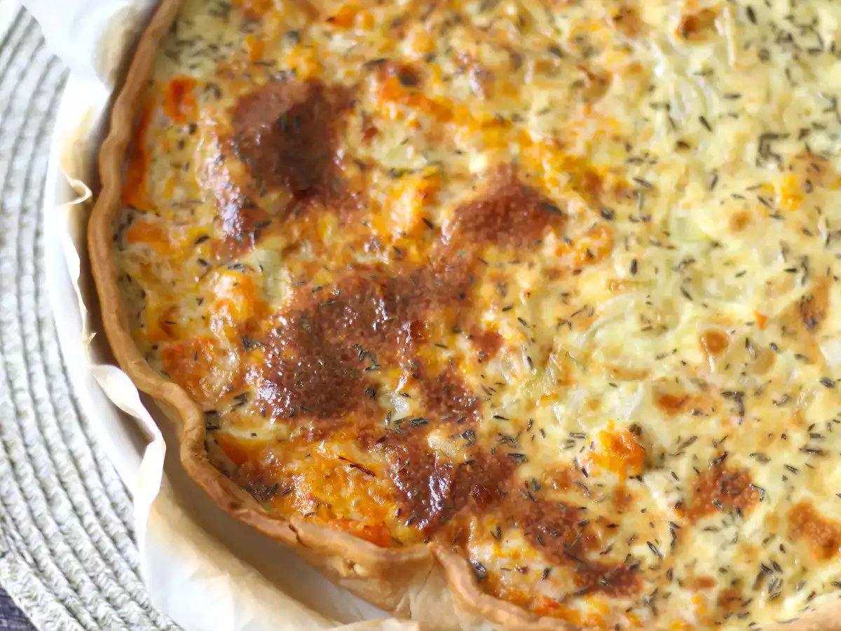 Pumpkin quiche for a simple, satisfying meal - photo 4