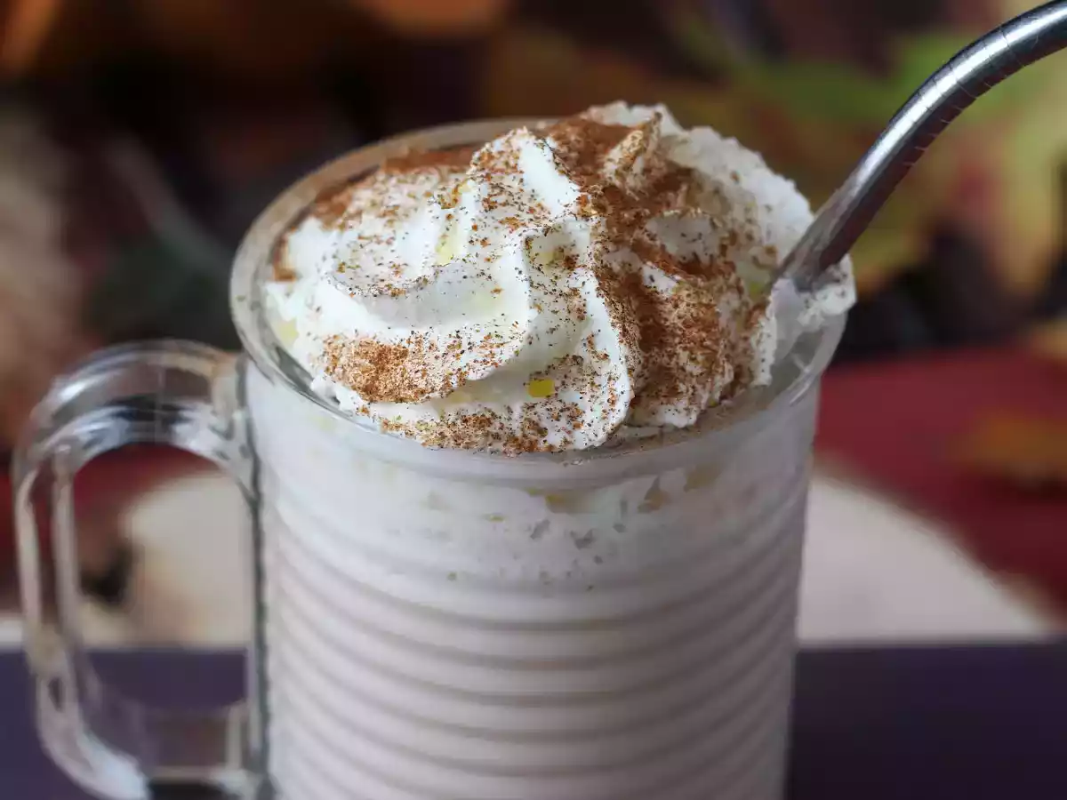 Pumpkin spice latte with homemade pumpkin spice syrup! - photo 3
