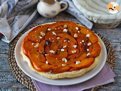 Pumpkin tatin with goat's cheese and honey - photo 2