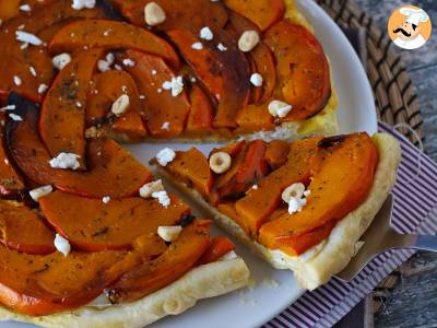 Pumpkin tatin with goat's cheese and honey - photo 4