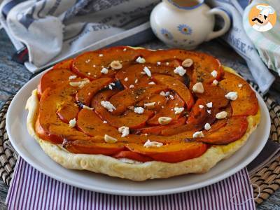 Pumpkin tatin with goat's cheese and honey - photo 5