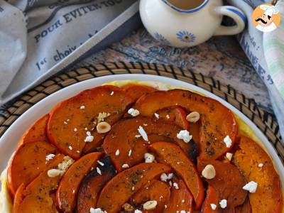 Pumpkin tatin with goat's cheese and honey - photo 7