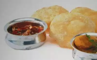 Puri chole recipe (without onion & garlic paste)