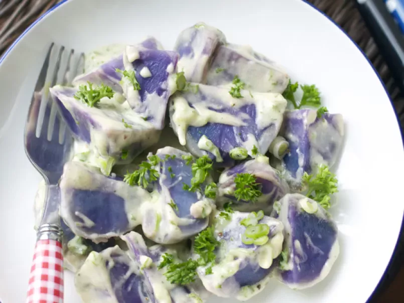 Purple Majesty Potato Salad, photo 1
