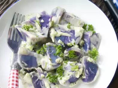 Purple Majesty Potato Salad