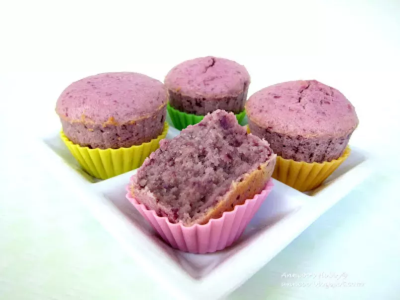 Purple Sweet Potato Cupcakes, photo 3