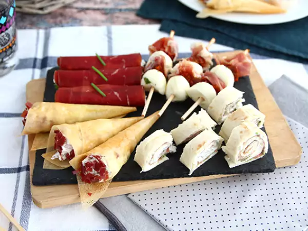 Recipe Quartet of cured-meat appetizers