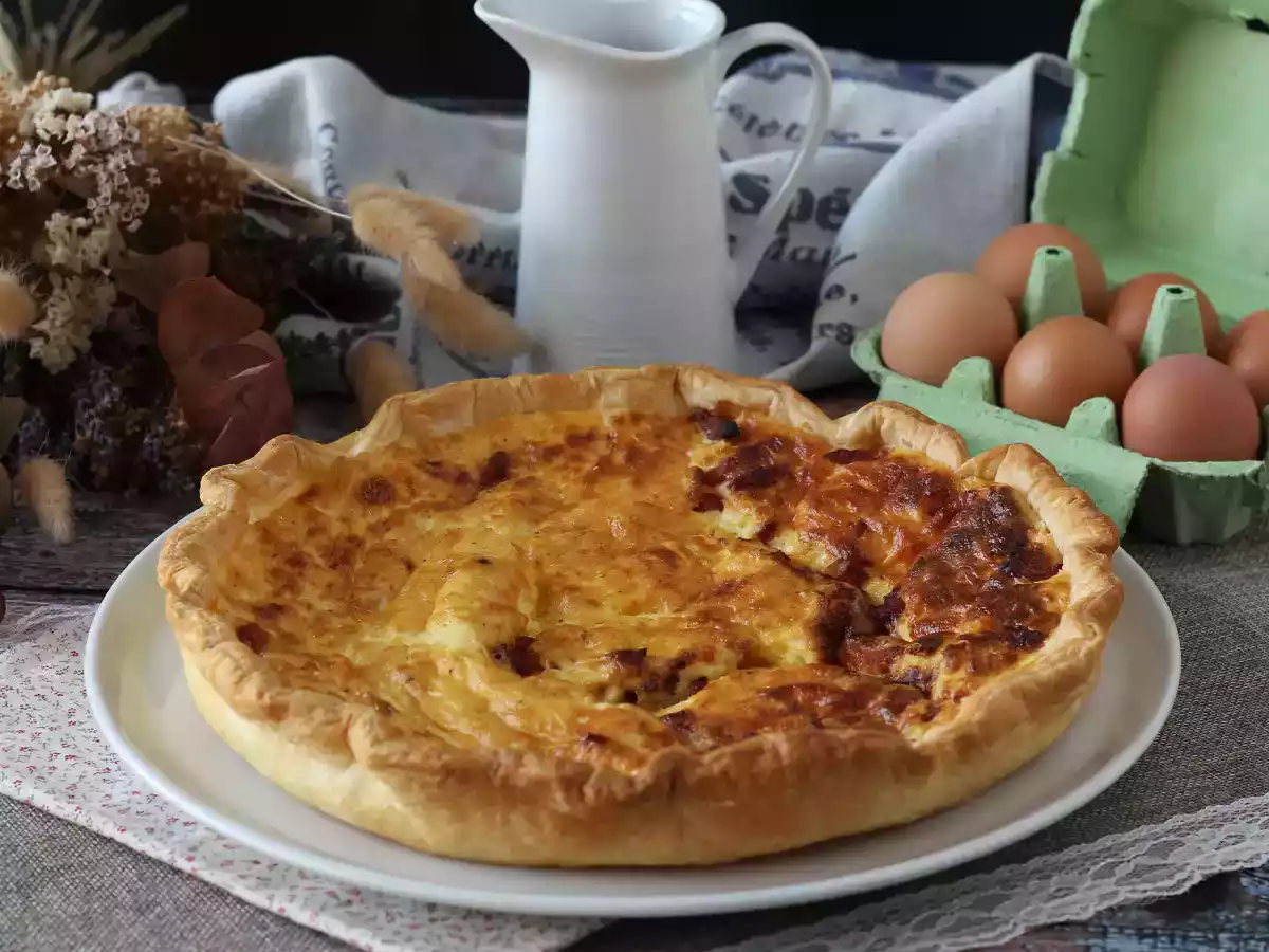 Quiche lorraine, the real french recipe! - photo 2