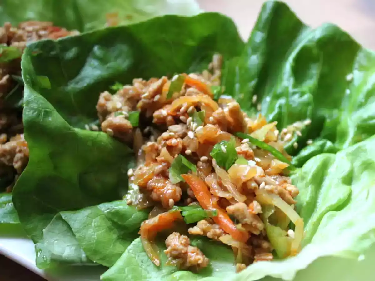 Quick and Easy Dinners - Korean Lettuce Wrap Recipe