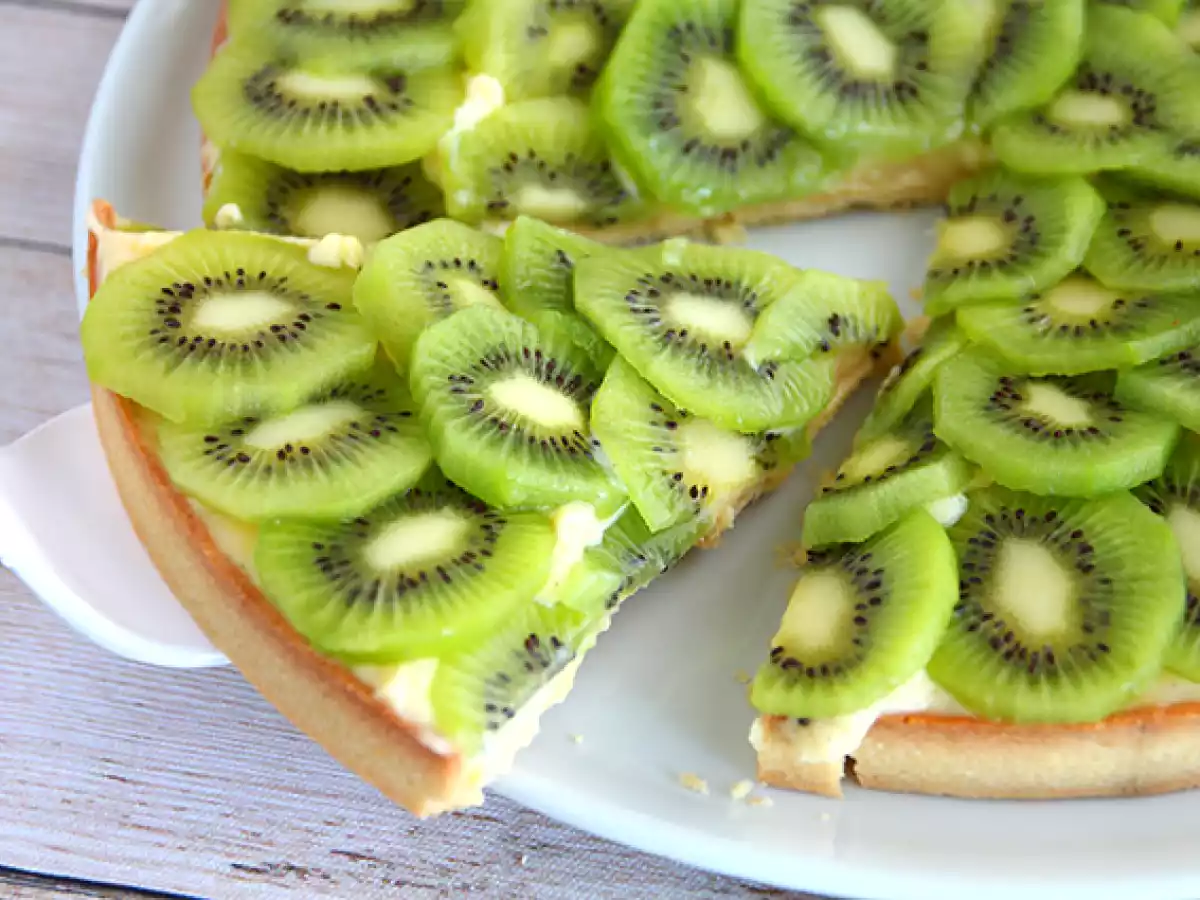 Quick and easy kiwi tart - photo 3
