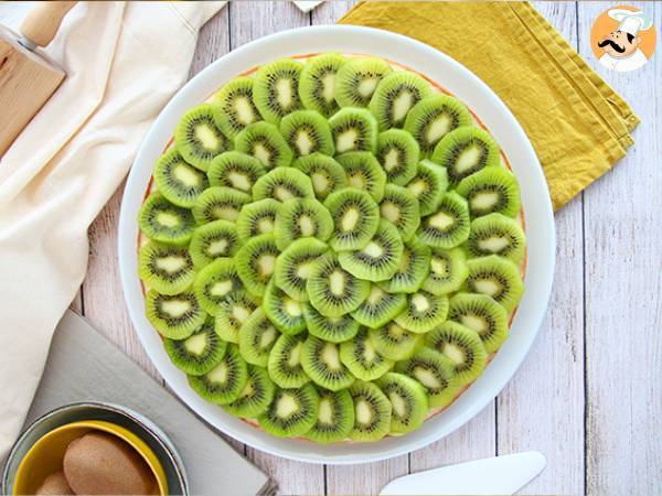 Quick and easy kiwi tart