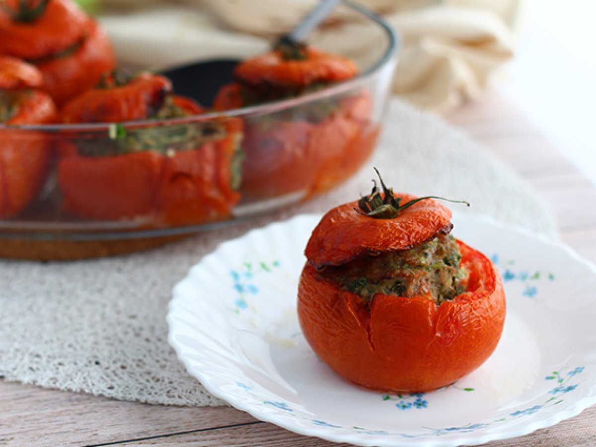 Quick and easy stuffed tomatoes - photo 2