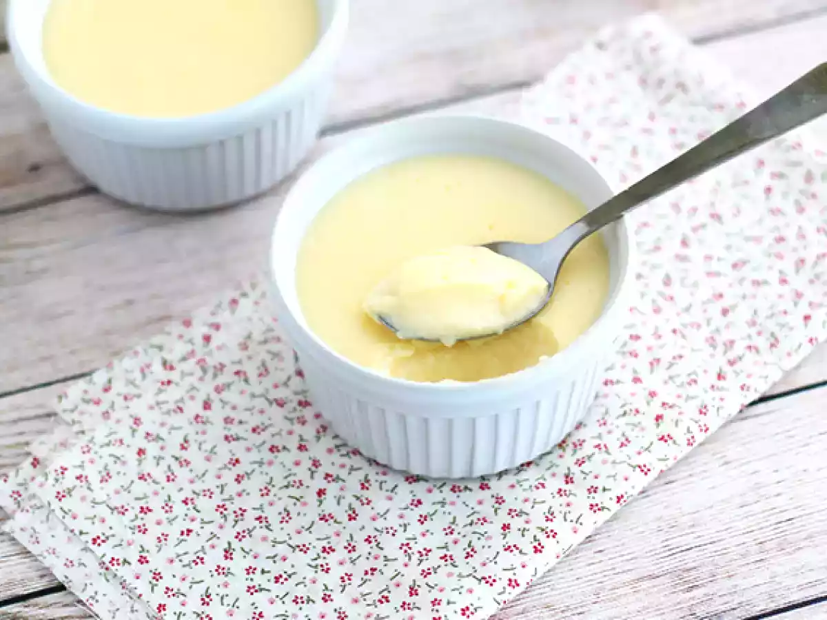 Quick and easy vanilla custard dessert - photo 2