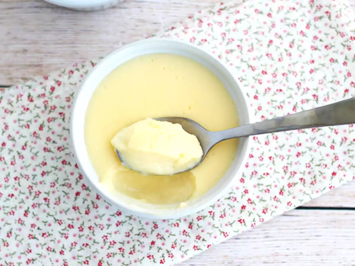 Quick and easy vanilla custard dessert - photo 3