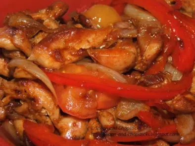Quick Chicken Stir-Fry with Fish Sauce and Hoisin Sauce