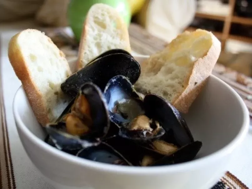 Quick Classic French Mussels
