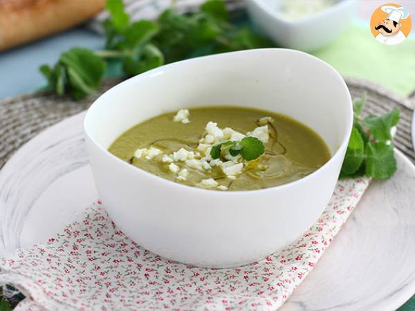 Quick cold pea soup - photo 4