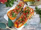 Quinoa- and pomegranate-stuffed butternut squash, photo 2