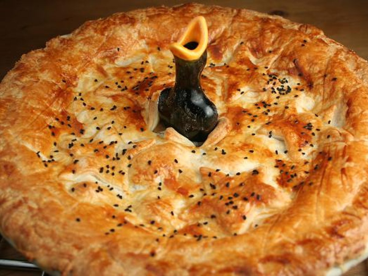 Rabbit and Leek Pie