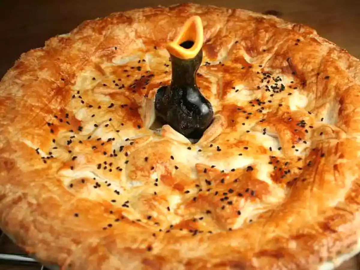 Rabbit and Leek Pie