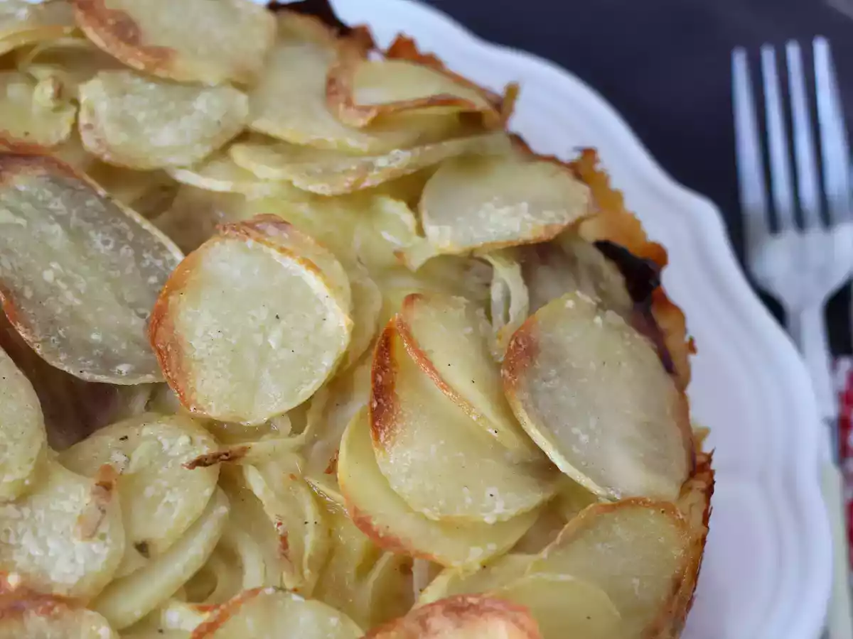 Raclette potato cake - video recipe! - photo 4