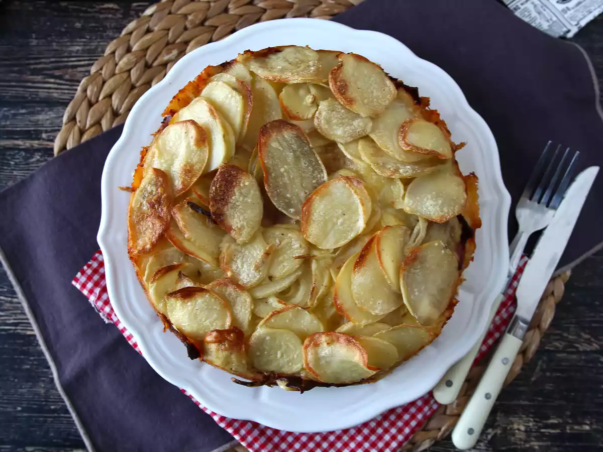 Raclette potato cake - video recipe! - photo 3