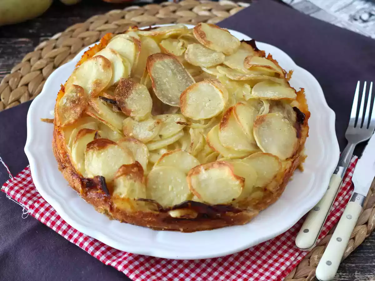 Raclette potato cake - video recipe! - photo 2