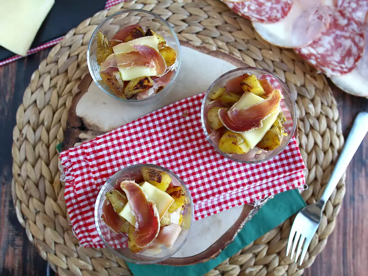 Raclette verrines (without a machine): enjoy it even as an appetizer - photo 2