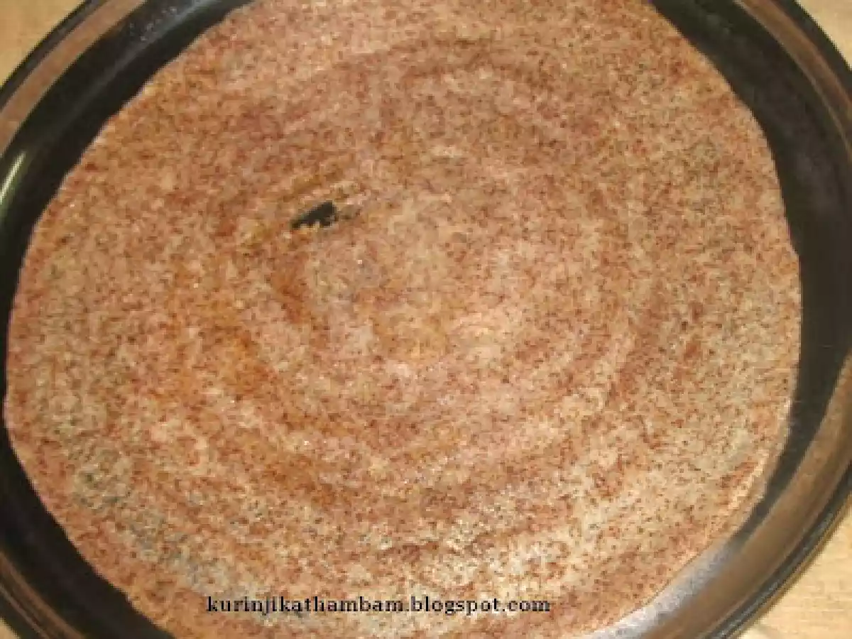 Ragi / Finger Millet / Keelvaragu Papper Roast and Idly
