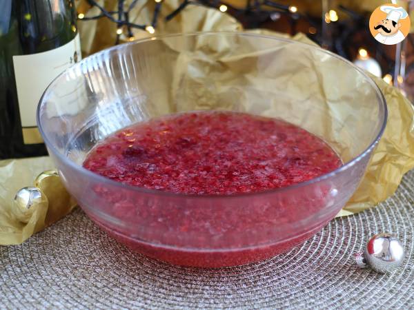 Raspberry champagne soup - photo 2