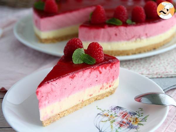 Raspberry white chocolate bavarois (steps and video) - photo 2