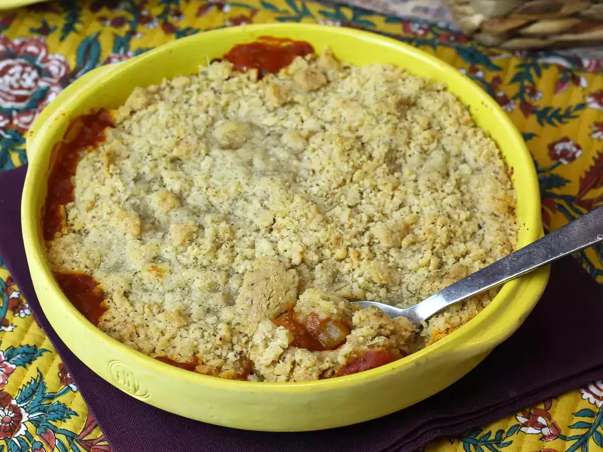 Ratatouille crumble, a quick and easy dish you'll love! - photo 2