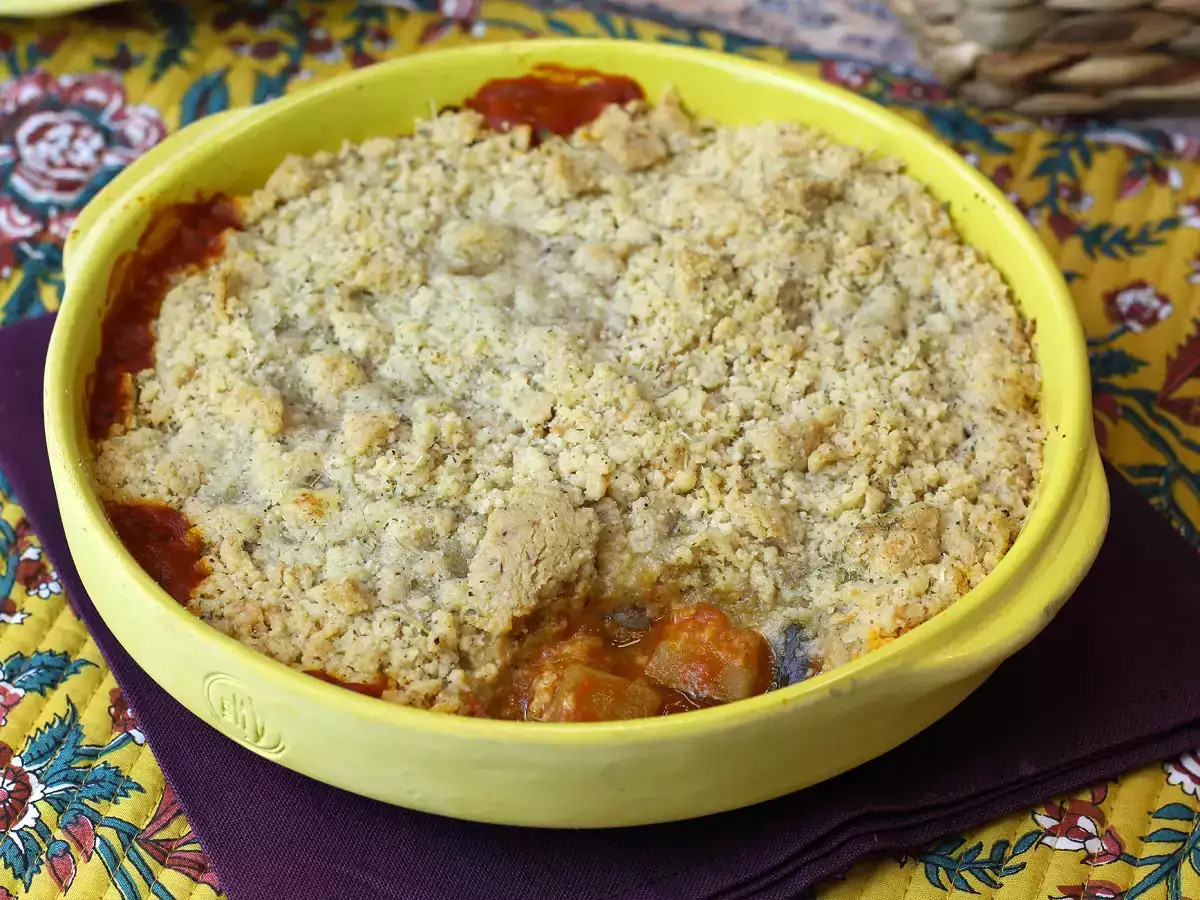 Ratatouille crumble, a quick and easy dish you'll love! - photo 4