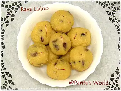 Rava laddoos recipe for indian cooking challenge