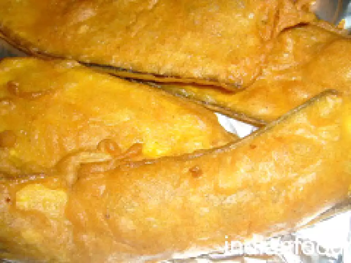 Raw Banana Bhajji (balekai bajji/valekai bajji) - photo 2