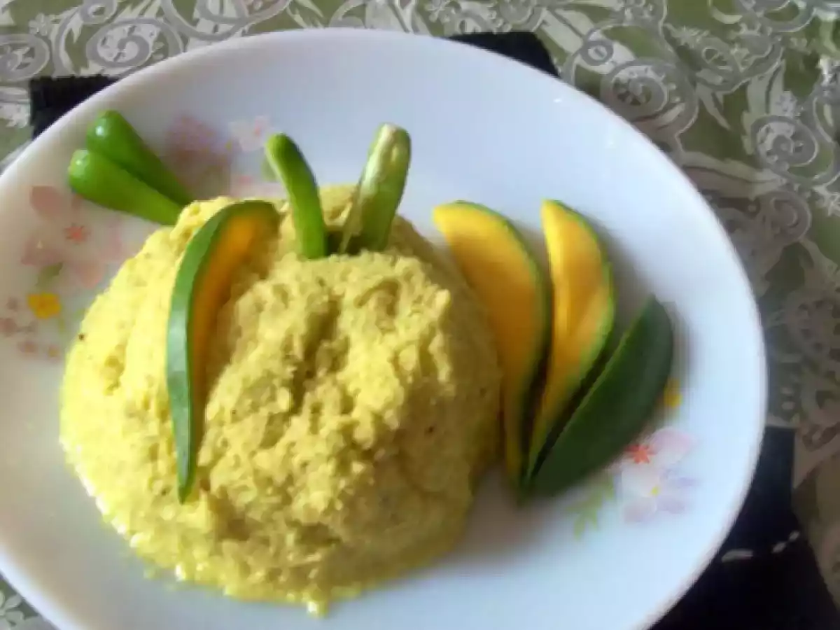 Raw Mango Chutney/ Manga Chammanthi