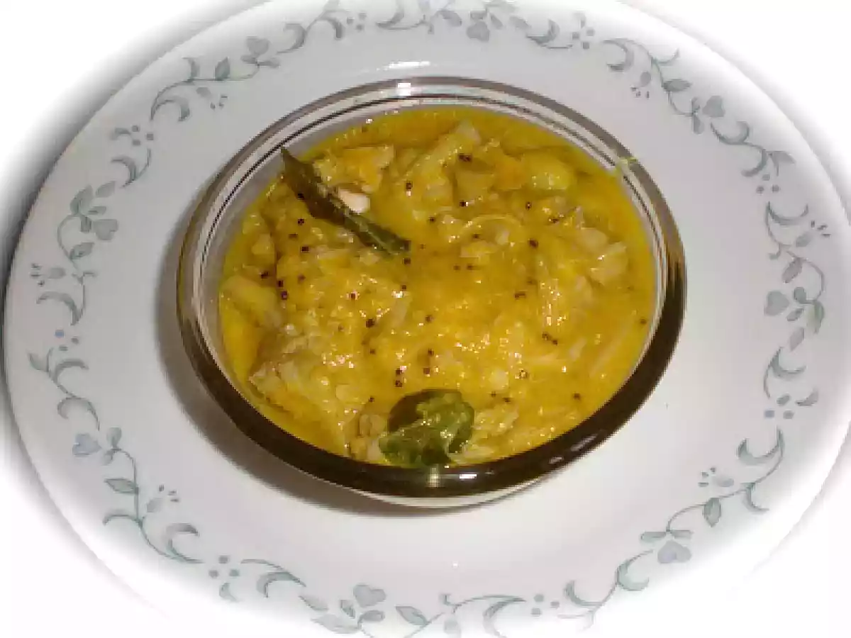 Raw / Tender Jackfruit Curry ( Ponsa Gashi in Konkani / Saraswat Cuisine )